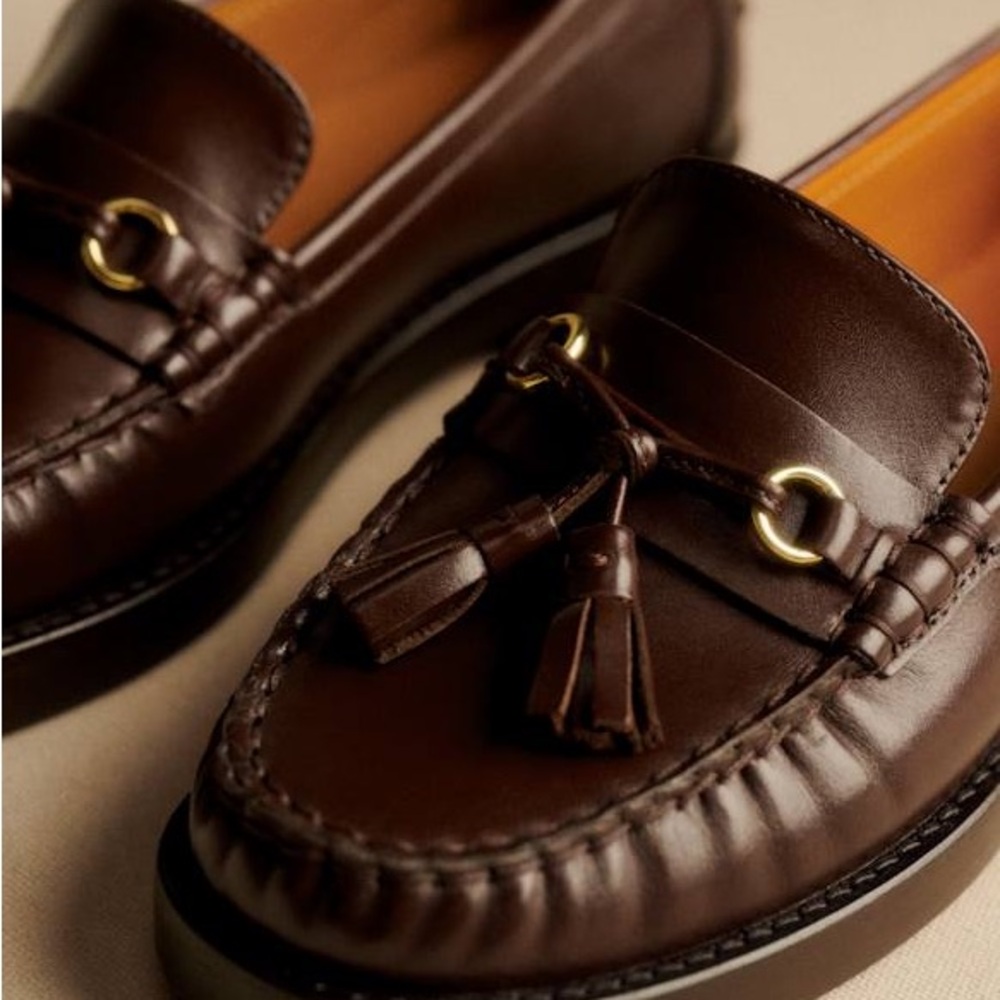 Sèzane Darcie Loafers in Glossy Chocolate Women’s Size US 10